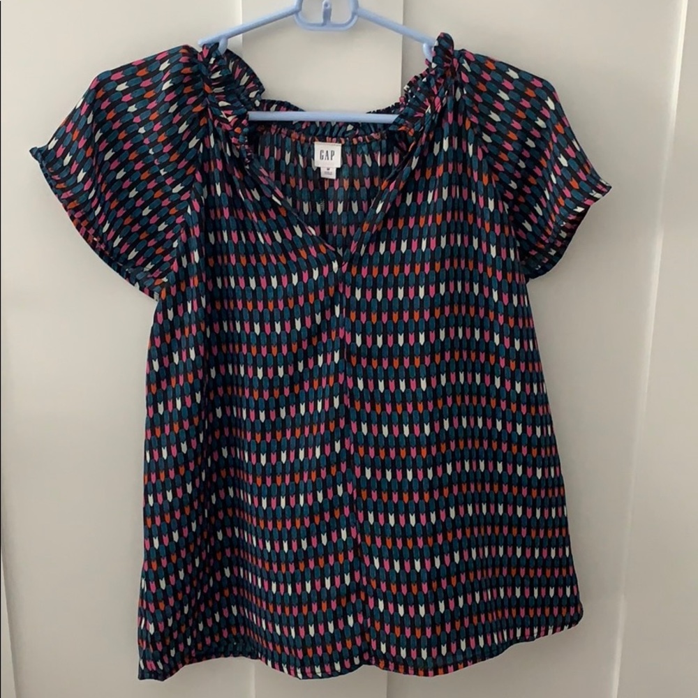 Gap short sleeve blouse